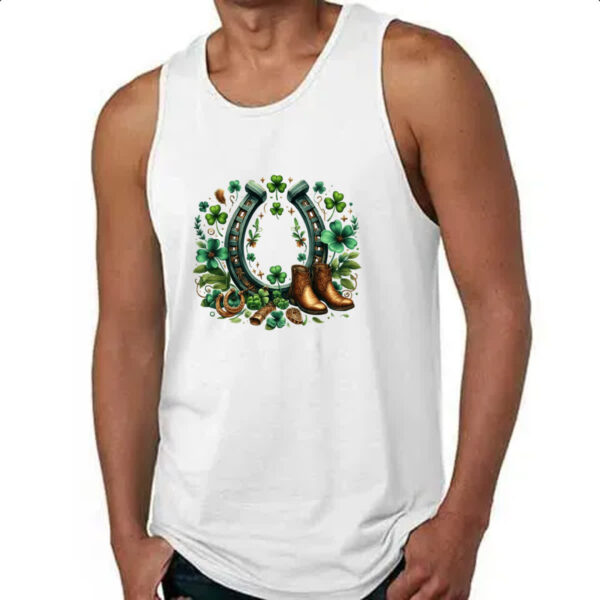 Camiseta Regata St Patricks Day Ferradura - Imagem 4