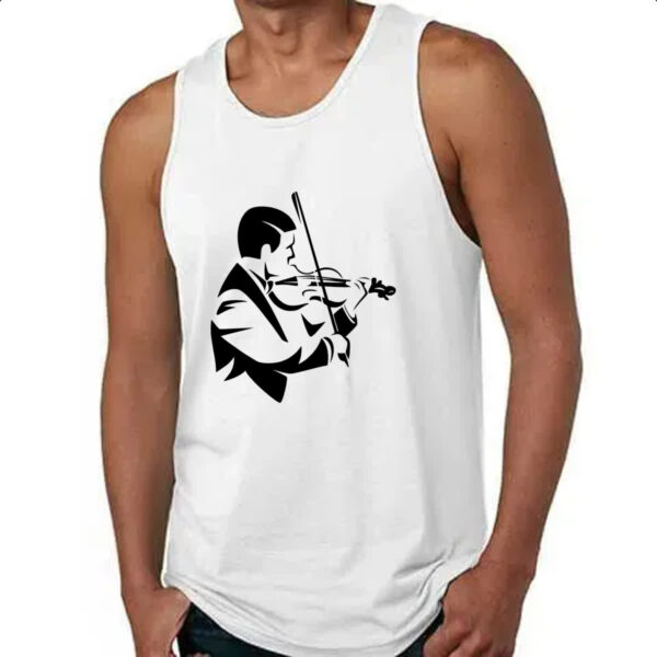Camiseta Regata Violinista - Imagem 4