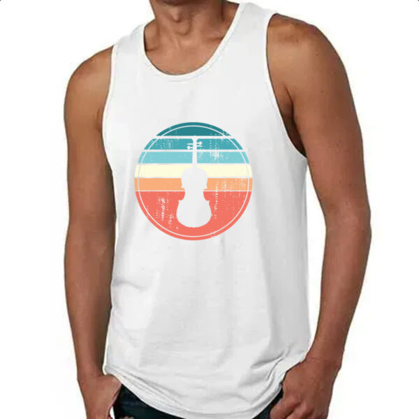 Camiseta Regata Violino Sunset Art - Imagem 4