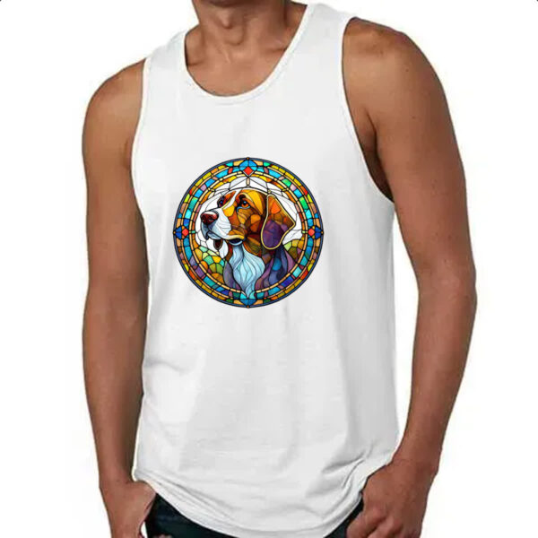 Camiseta Regata Vitral Cachorro - Imagem 4