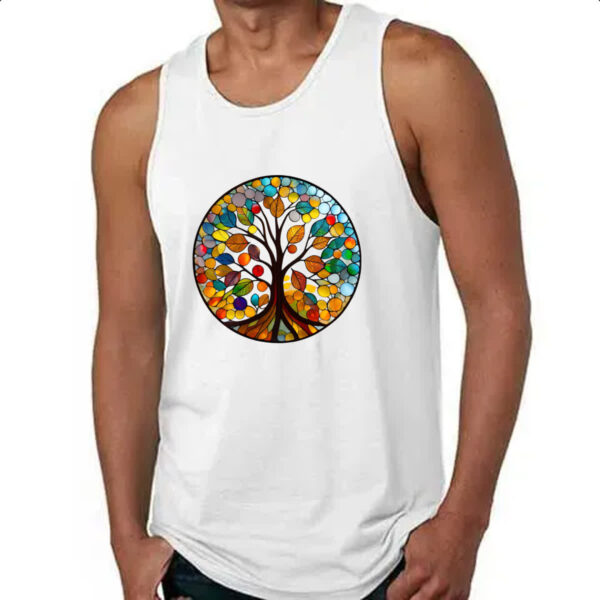 Camiseta Regata Vitral arvore da vida - Imagem 4