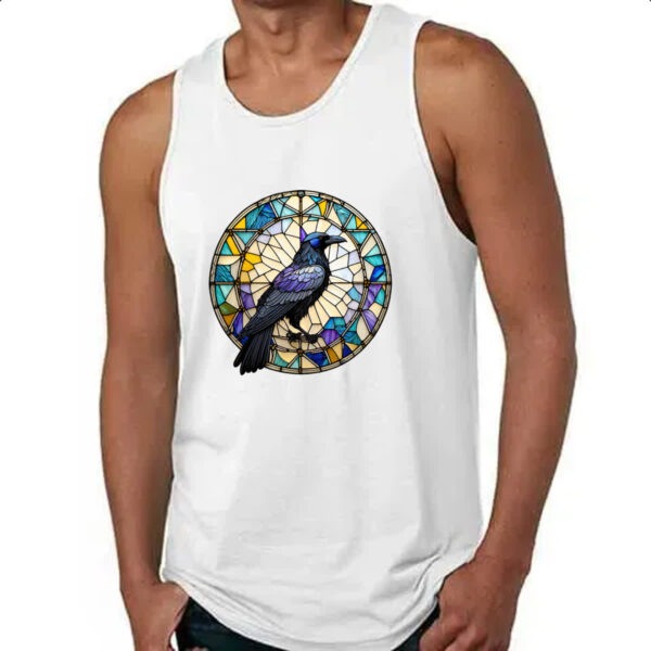Camiseta Regata Vitral corvo - Imagem 4
