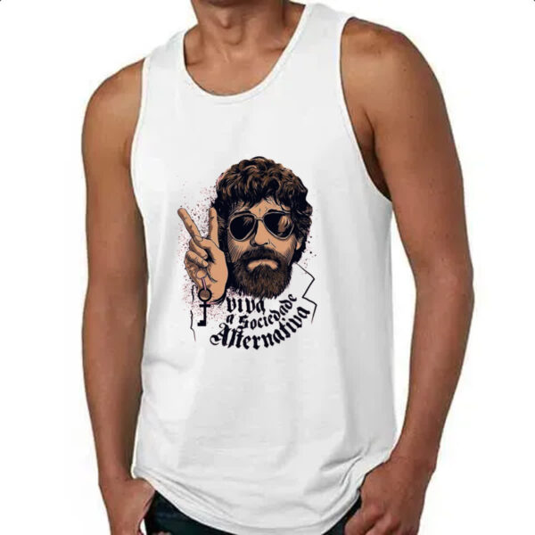 Camiseta Regata Viva sociedade alternativa - Imagem 4