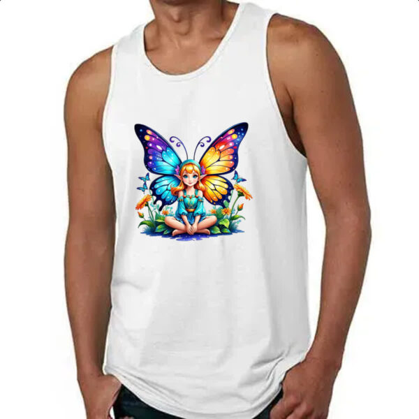 Camiseta Regata Borboleta elfo fofinha - Imagem 4