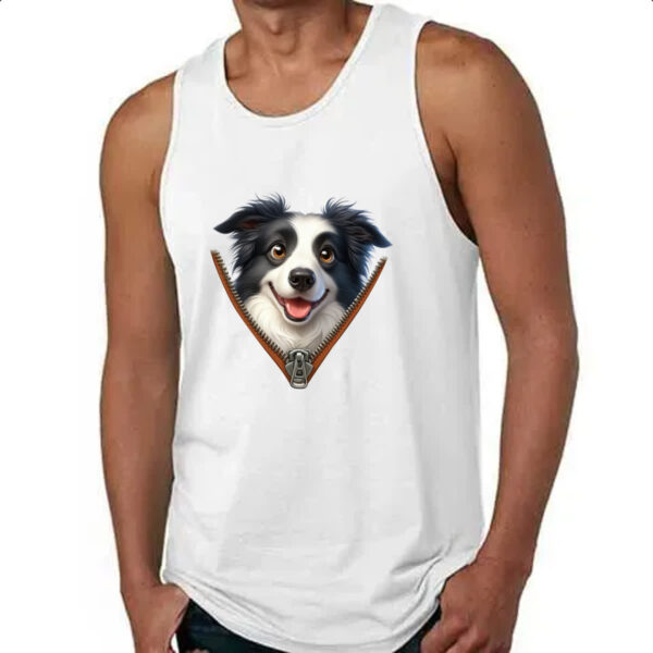 Camiseta Regata Border Collie no Ziper - Imagem 4