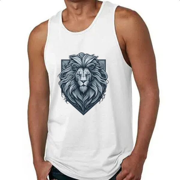Camiseta Regata Brasao Leao de Juda - Imagem 4