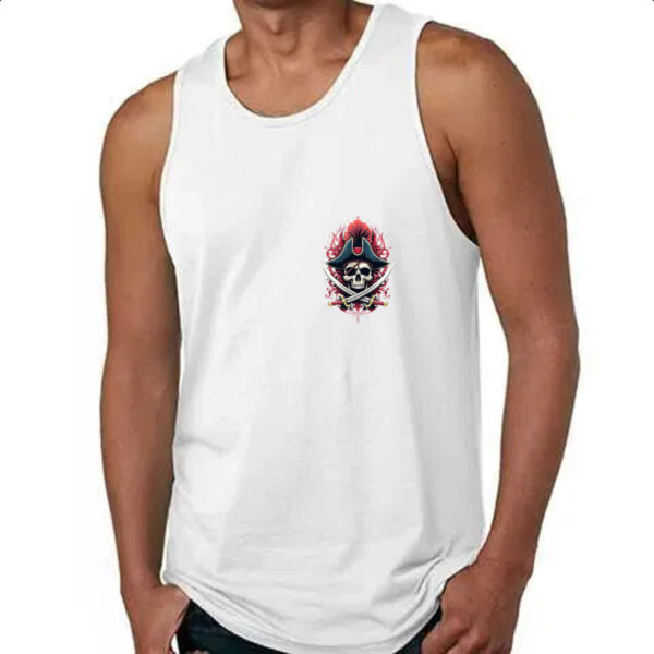 Camiseta Regata Brasao pirata 02 - Imagem 4