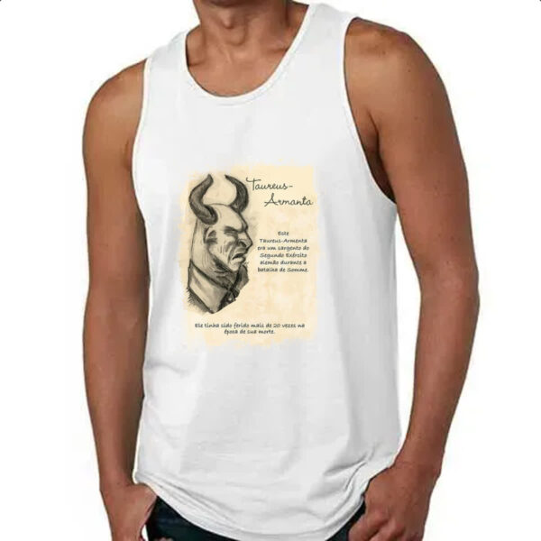 Camiseta Regata Grimm Livro Taureus Armanta - Imagem 4