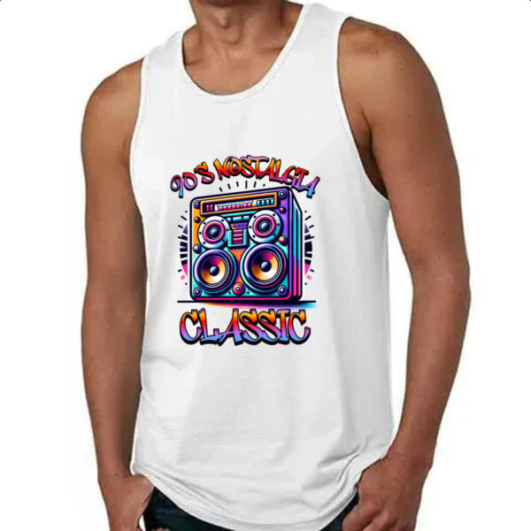 Camiseta Regata 90 Nostalgia Classic - Imagem 4