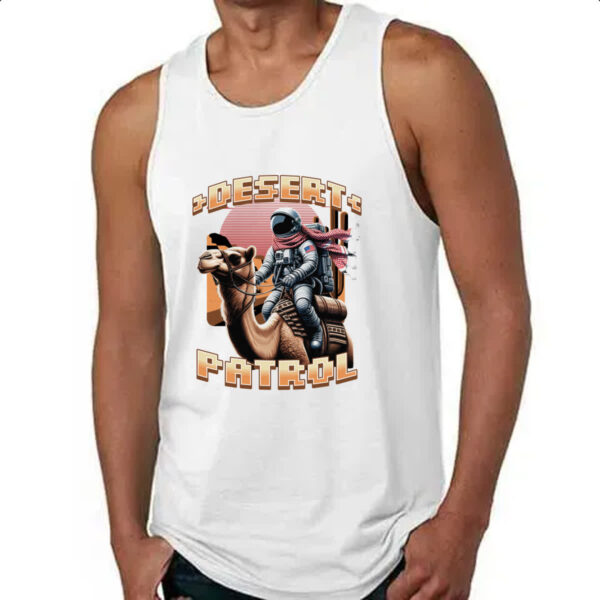 Camiseta Regata Astronauta Desert Patrol - Imagem 4