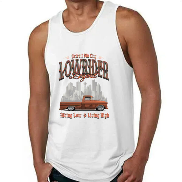 Camiseta Regata Detroit Sin City Lowrider - Imagem 4