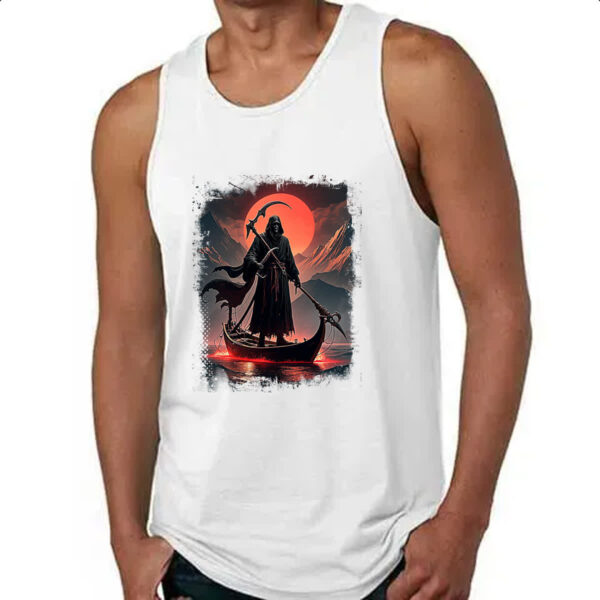 Camiseta Regata Grim Reaper no barco - Imagem 4