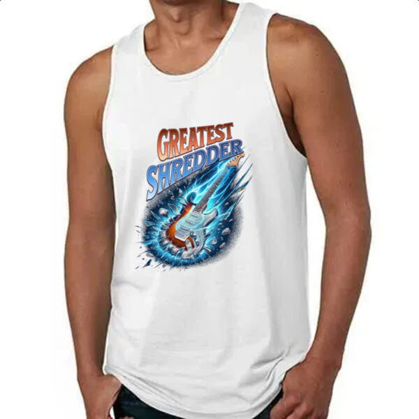 Camiseta Regata Guitarra Greatest Shredder - Imagem 4