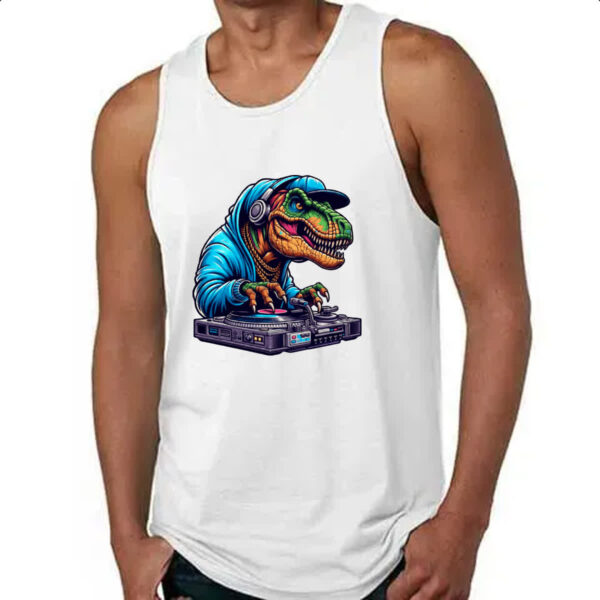 Camiseta Regata T-Rex DJ - Imagem 4