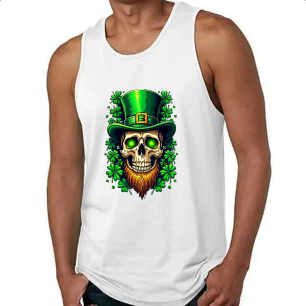 Camiseta Regata Skull Leprechaun - Imagem 4