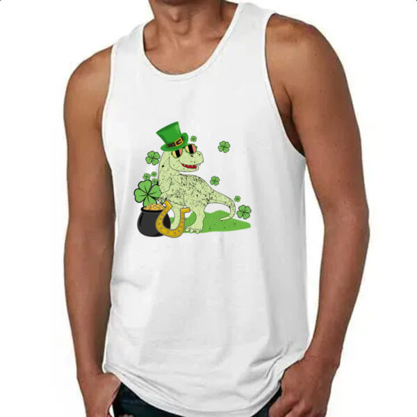 Camiseta Regata T-Rex St Patricks day - Image 4