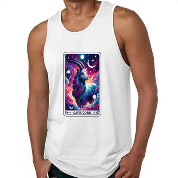 Camiseta Regata Signo Carta Taro Capricornio - Imagem 4