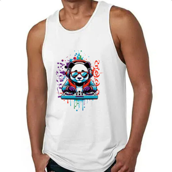 Camiseta Regata Urso DJ - Imagem 4