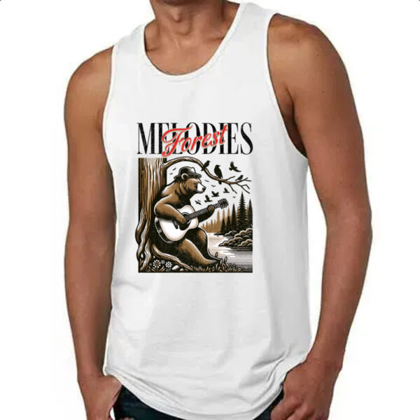 Camiseta Regata Urso Melodia da Floresta - Imagem 4