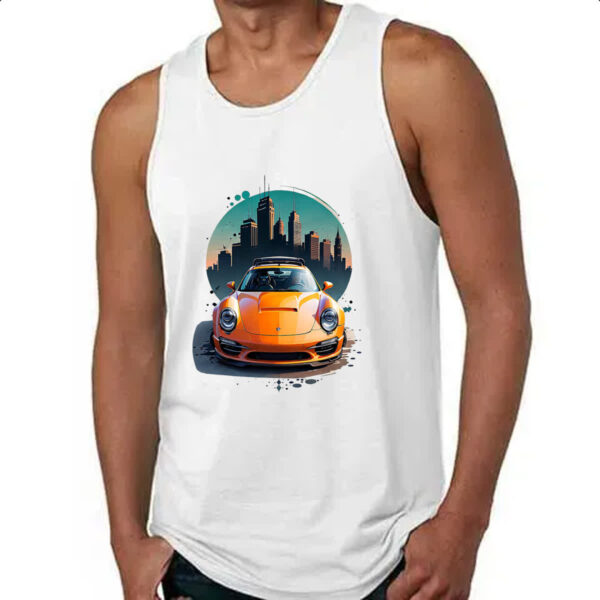 Camiseta Regata Porche sunset city - Imagem 4