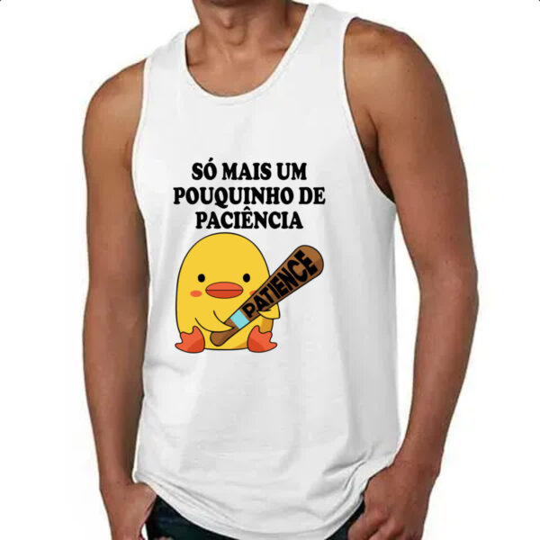 Camiseta Regata Psicopato paciencia - Imagem 4