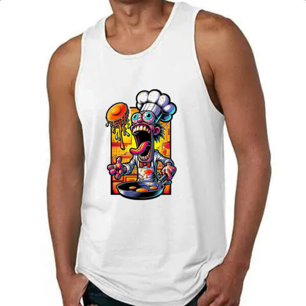 Camiseta Regata Cozinheiro doido - Imagem 4
