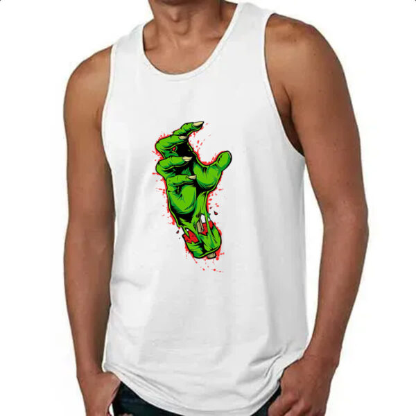 Camiseta Regata Zombie hand - Imagem 4