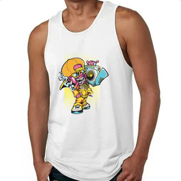 Camiseta Regata Zombie sound - Imagem 4