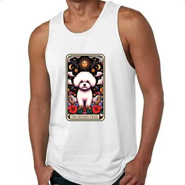 Camiseta Regata Taro cachorro Bichon Frise - Imagem 4
