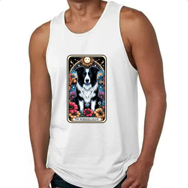 Camiseta Regata Taro cachorro Border Collie - Imagem 4