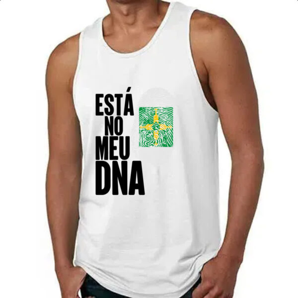Camiseta Regata Esta no meu DNA Distrito Federal - Imagem 4