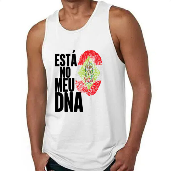 Camiseta Regata Esta no meu DNA Santa Catarina - Imagem 4
