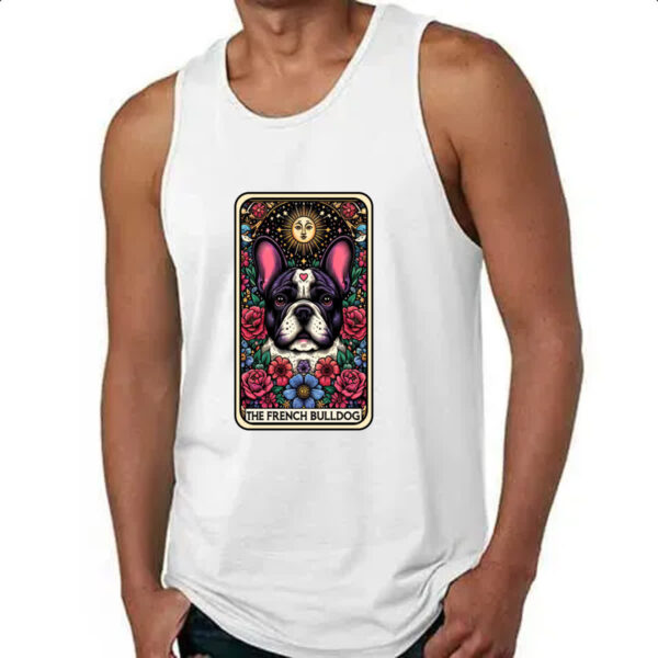 Camiseta Regata Taro cachorro Bulldog Frances - Imagem 4