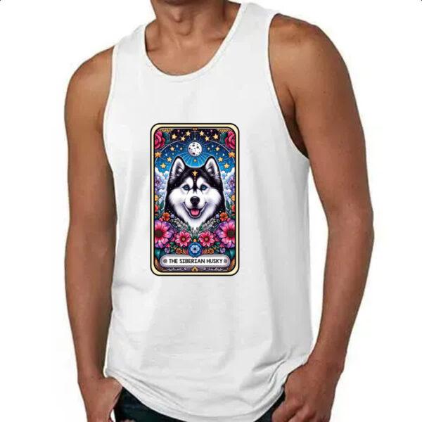 Camiseta Regata Taro cachorro Husk Siberiano - Imagem 4