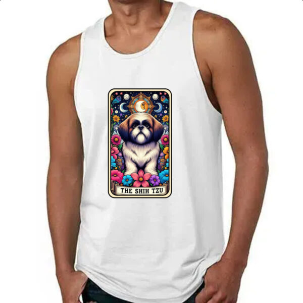 Camiseta Regata Taro cachorro Shih Tzu - Imagem 4