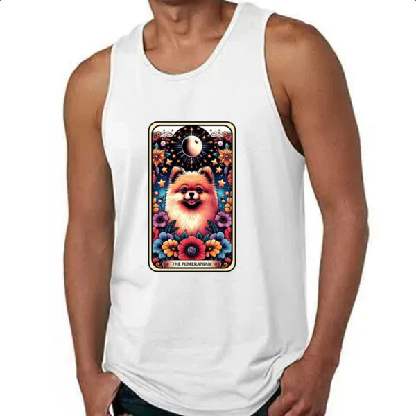 Camiseta Regata Taro cachorro Spitz-alemao - Imagem 4