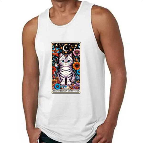 Camiseta Regata Taro gato American Shorthair - Imagem 4