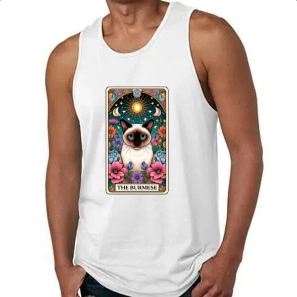 Camiseta Regata Taro gato Burmes - Imagem 4