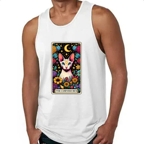 Camiseta Regata Taro gato Cornish Rex - Imagem 4