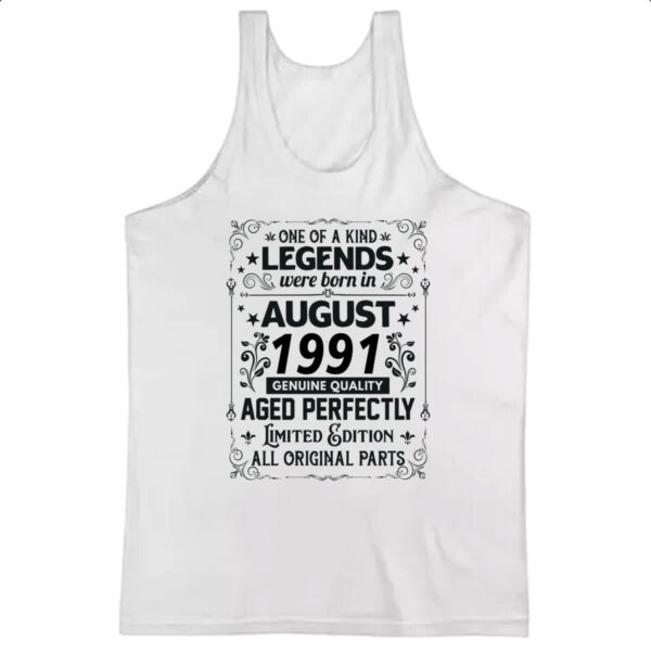 Camiseta Regata Legends Were Born AGO-1991