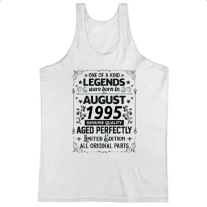 Camiseta Regata Legends Were Born AGO-1995