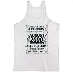 Camiseta Regata Legends Were Born AGO-2000