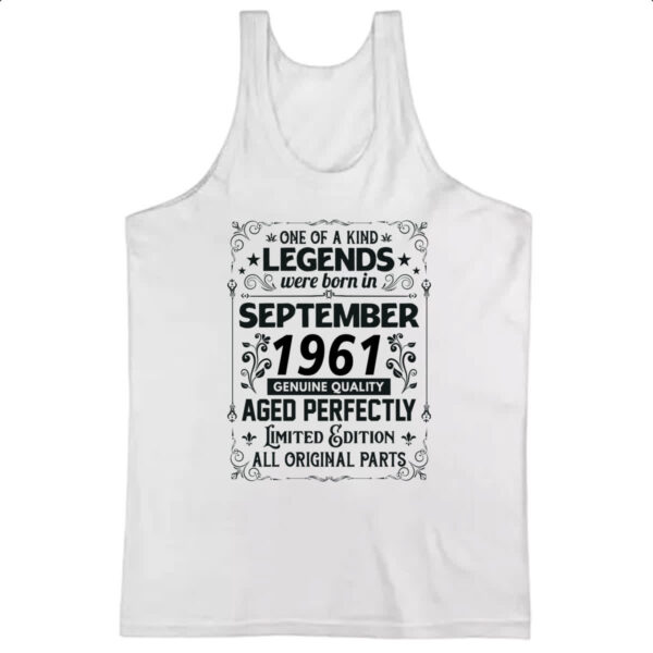 Camiseta Regata Legends Were Born SET-1961