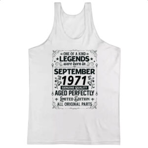 Camiseta Regata Legends Were Born SET-1971