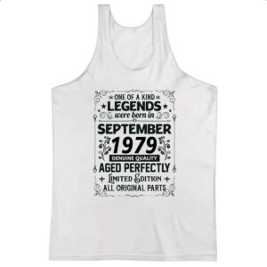Camiseta Regata Legends Were Born SET-1979