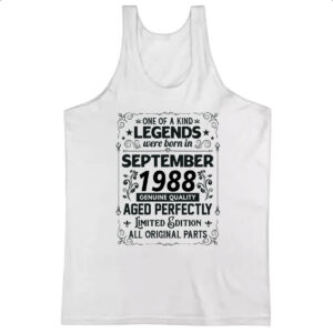 Camiseta Regata Legends Were Born SET-1988