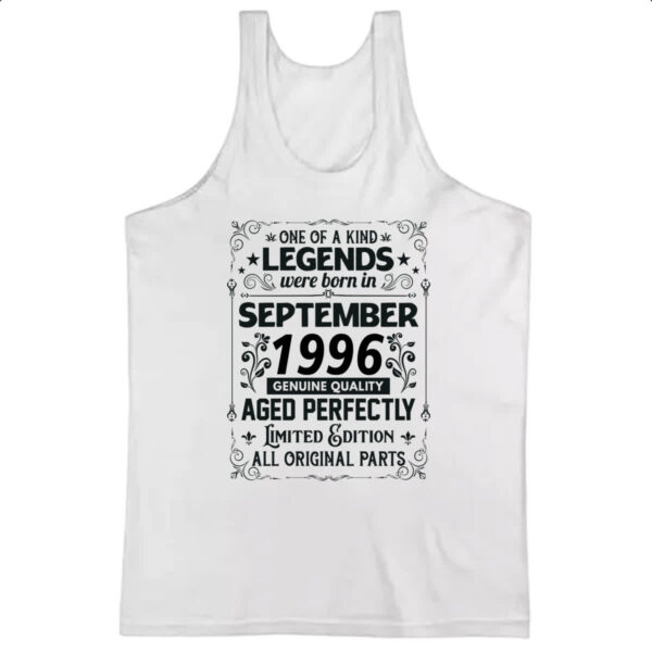 Camiseta Regata Legends Were Born SET-1996