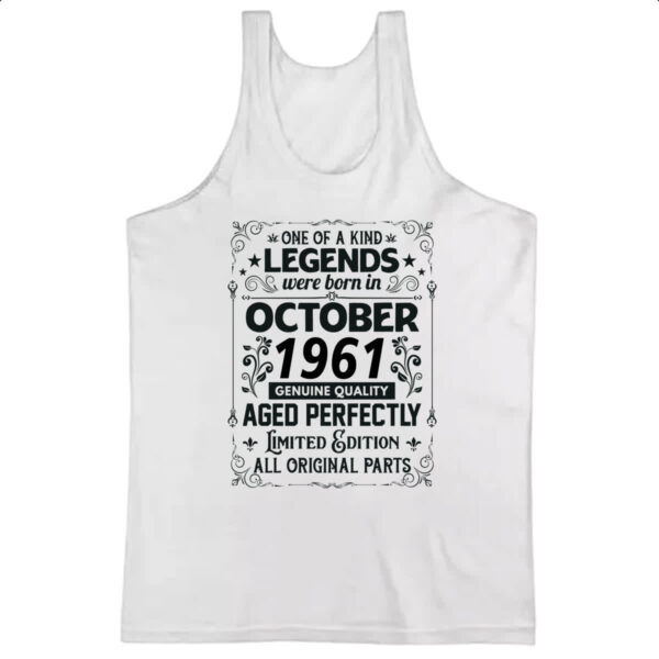 Camiseta Regata Legends Were Born OUT-1961