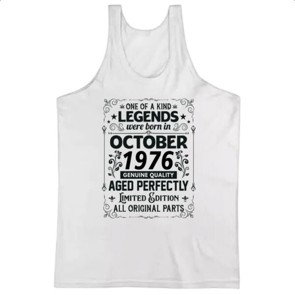 Camiseta Regata Legends Were Born OUT-1976