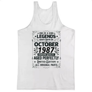 Camiseta Regata Legends Were Born OUT-1987